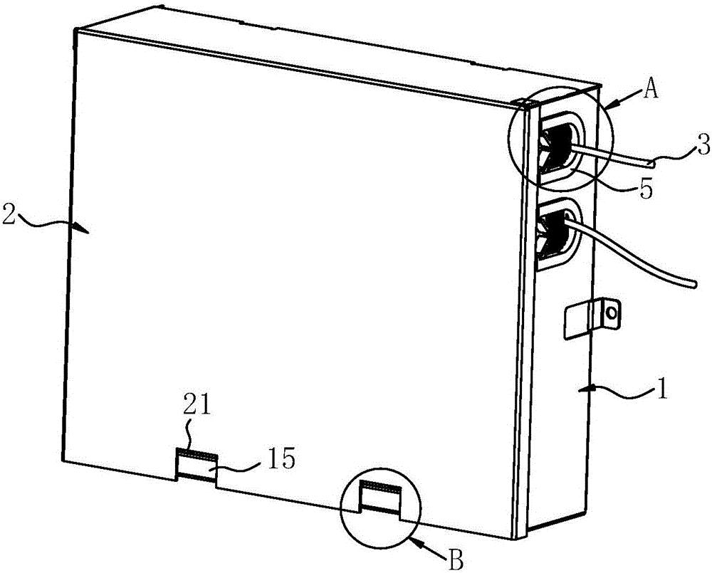 Electric appliance box, indoor unit and air conditioner