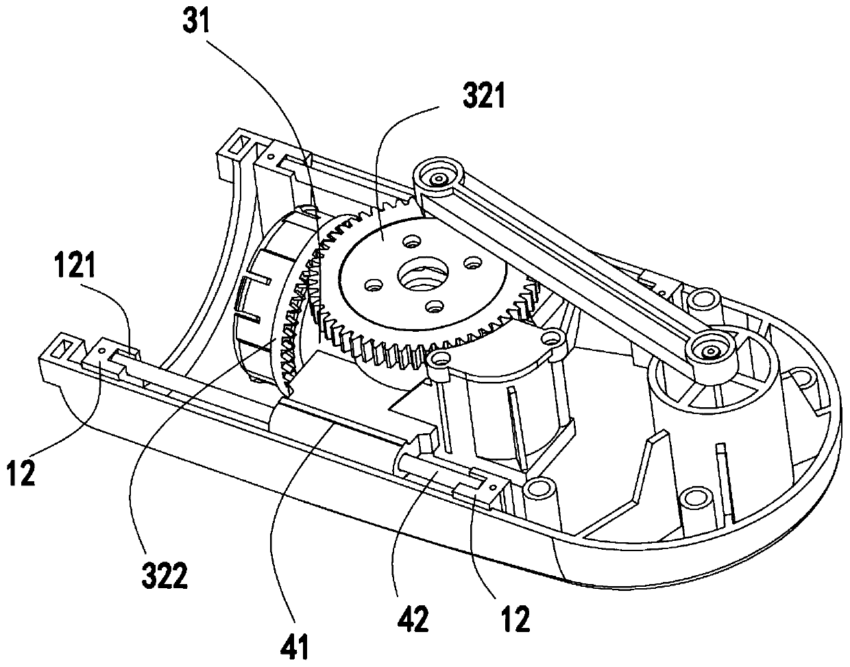 Telescopic rotating device