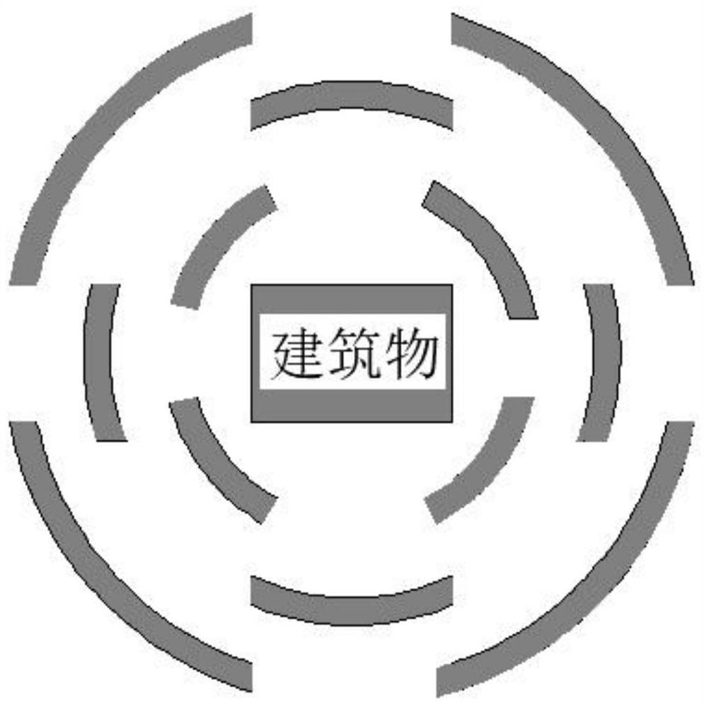 A low-frequency shock-absorbing square nine-hole pile seismic metastructure