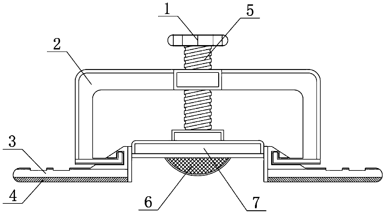 Compression hemostasis device used after angiocardiography