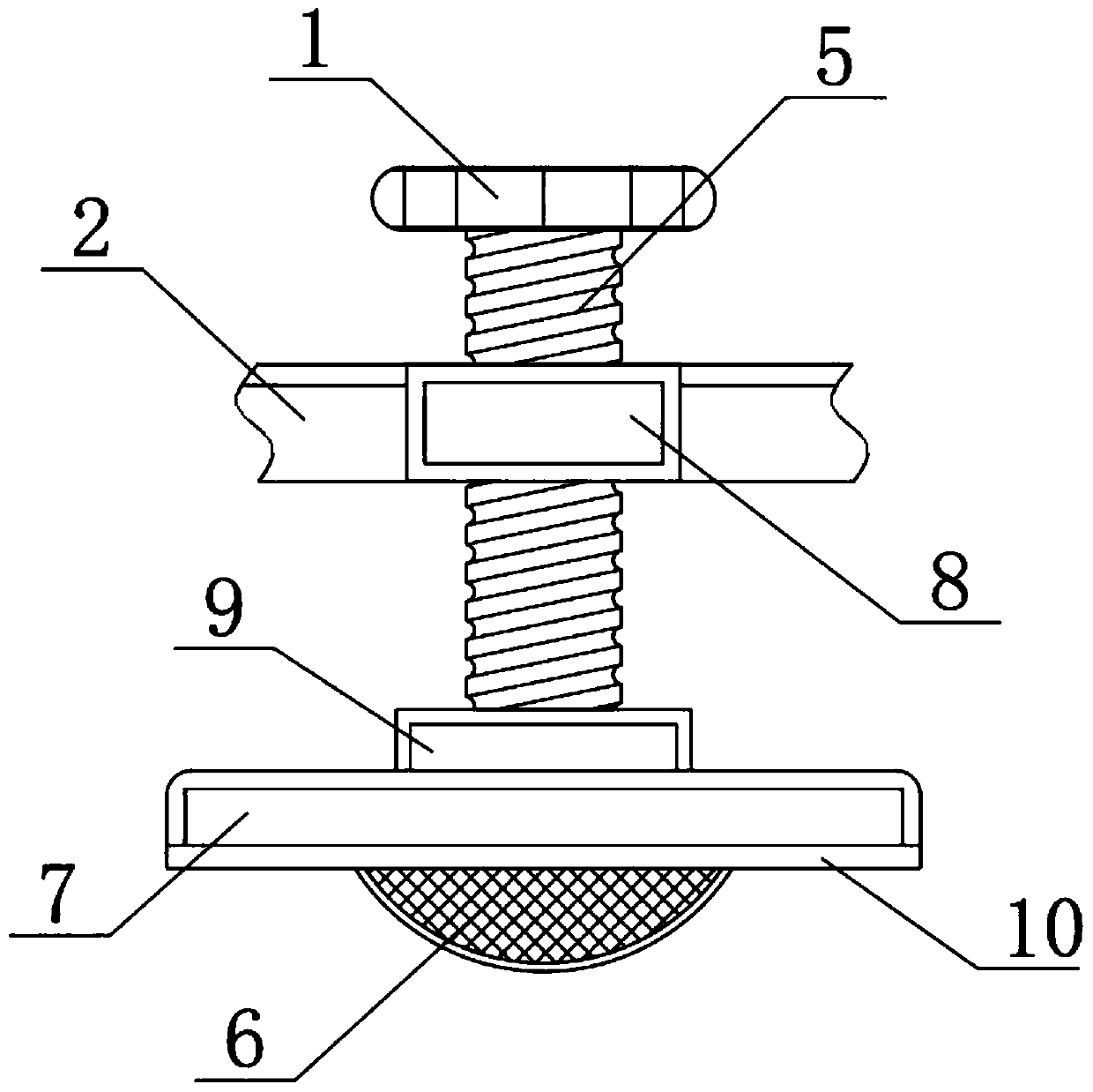 Compression hemostasis device used after angiocardiography