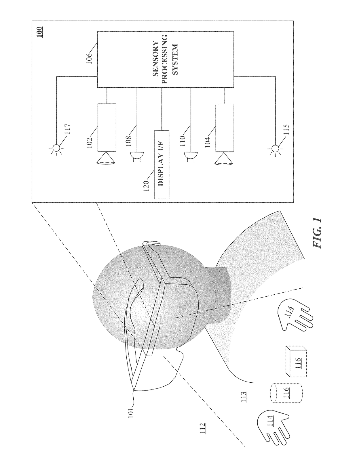 Safety for wearable virtual reality devices via object detection and tracking