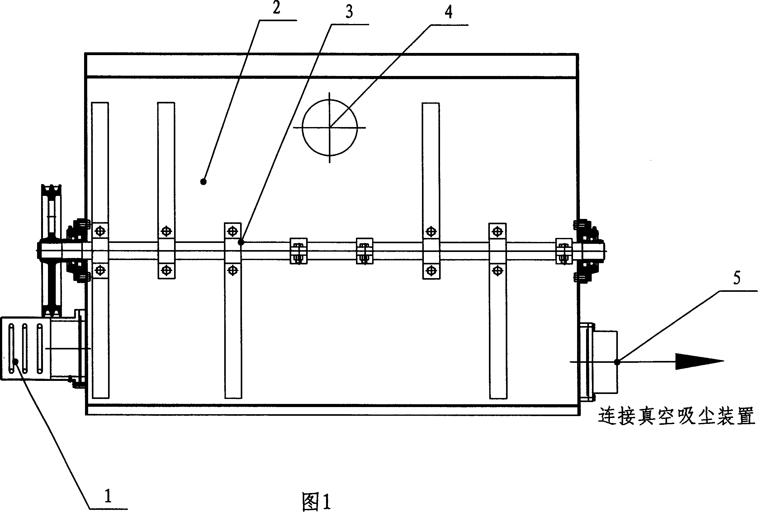 Dry-clean apparatus for light clothes