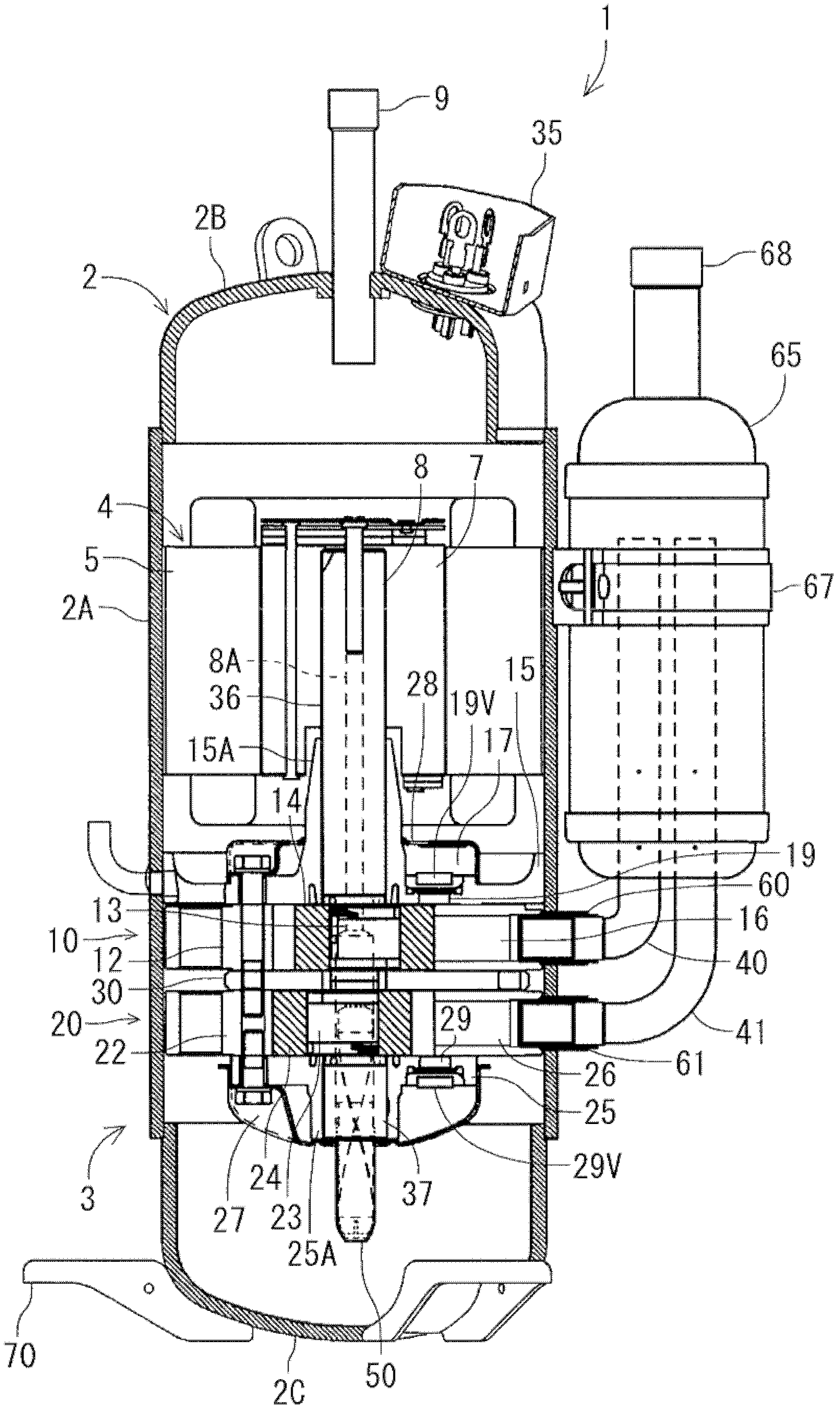 Rotary compressor and manufacturing method thereof