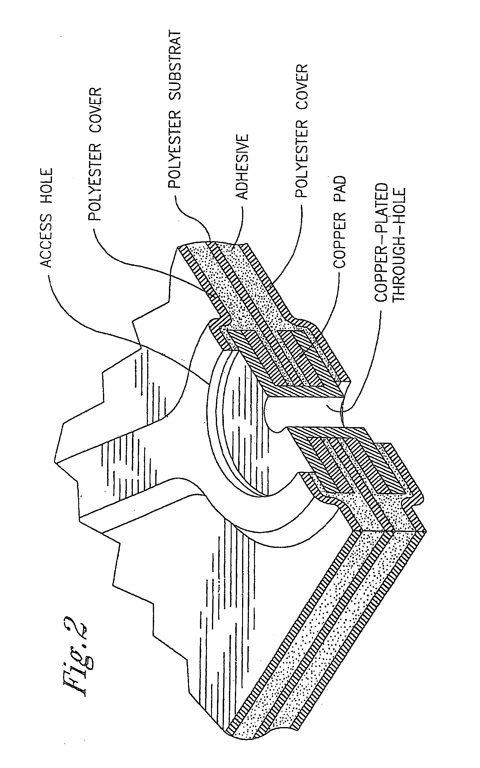 Biaxially oriented copolyester film and laminates thereof with copper