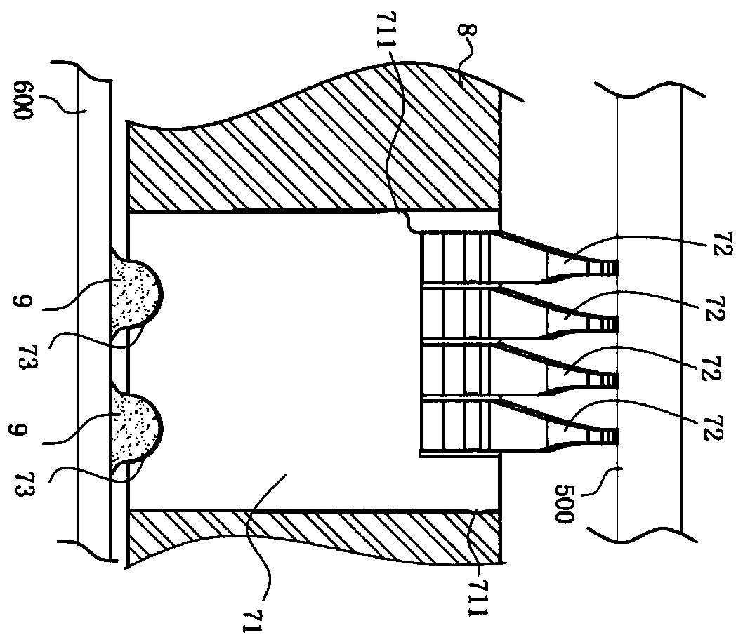 Power terminal and connector assembly