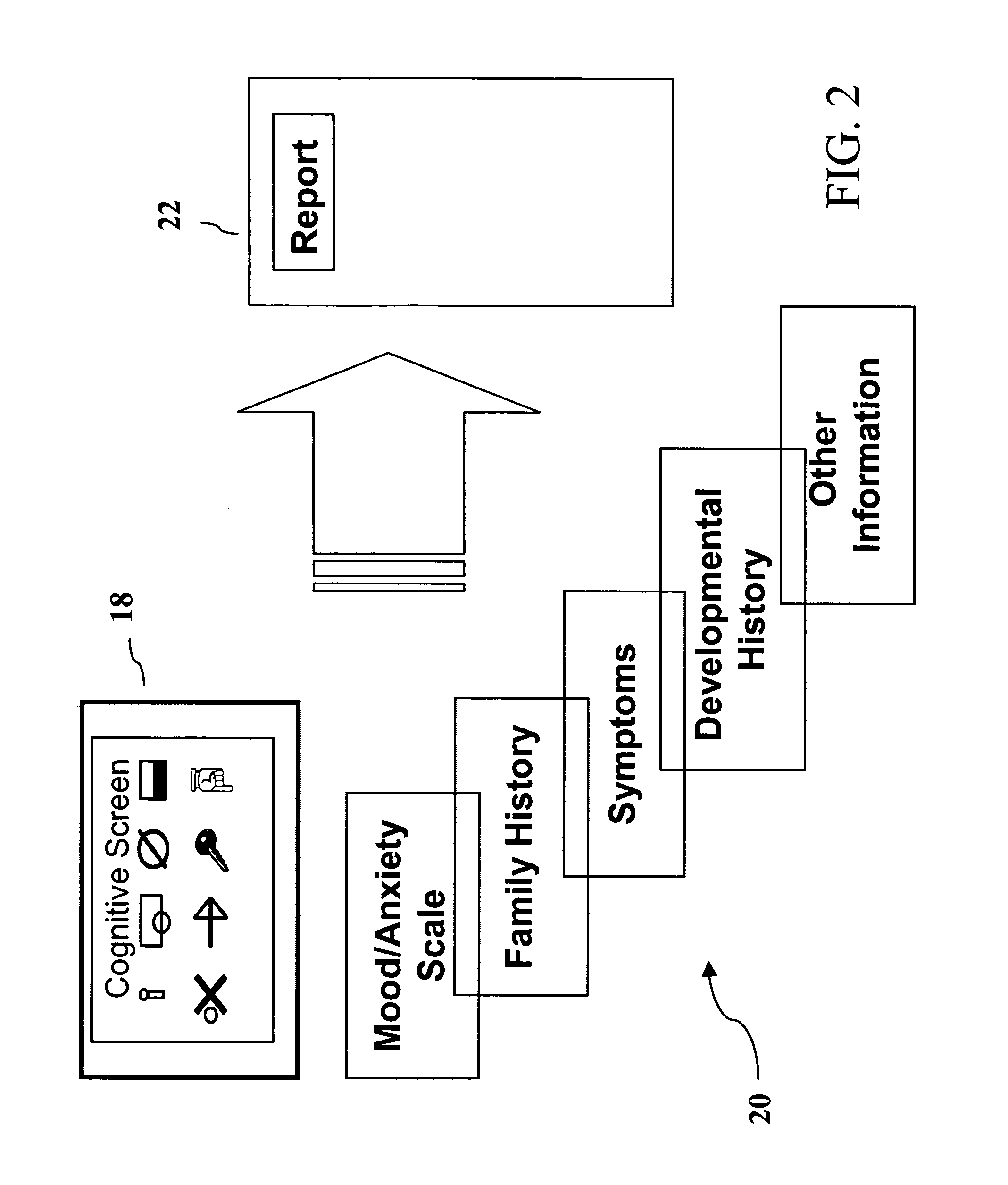 Standardized cognitive and behavioral screening tool