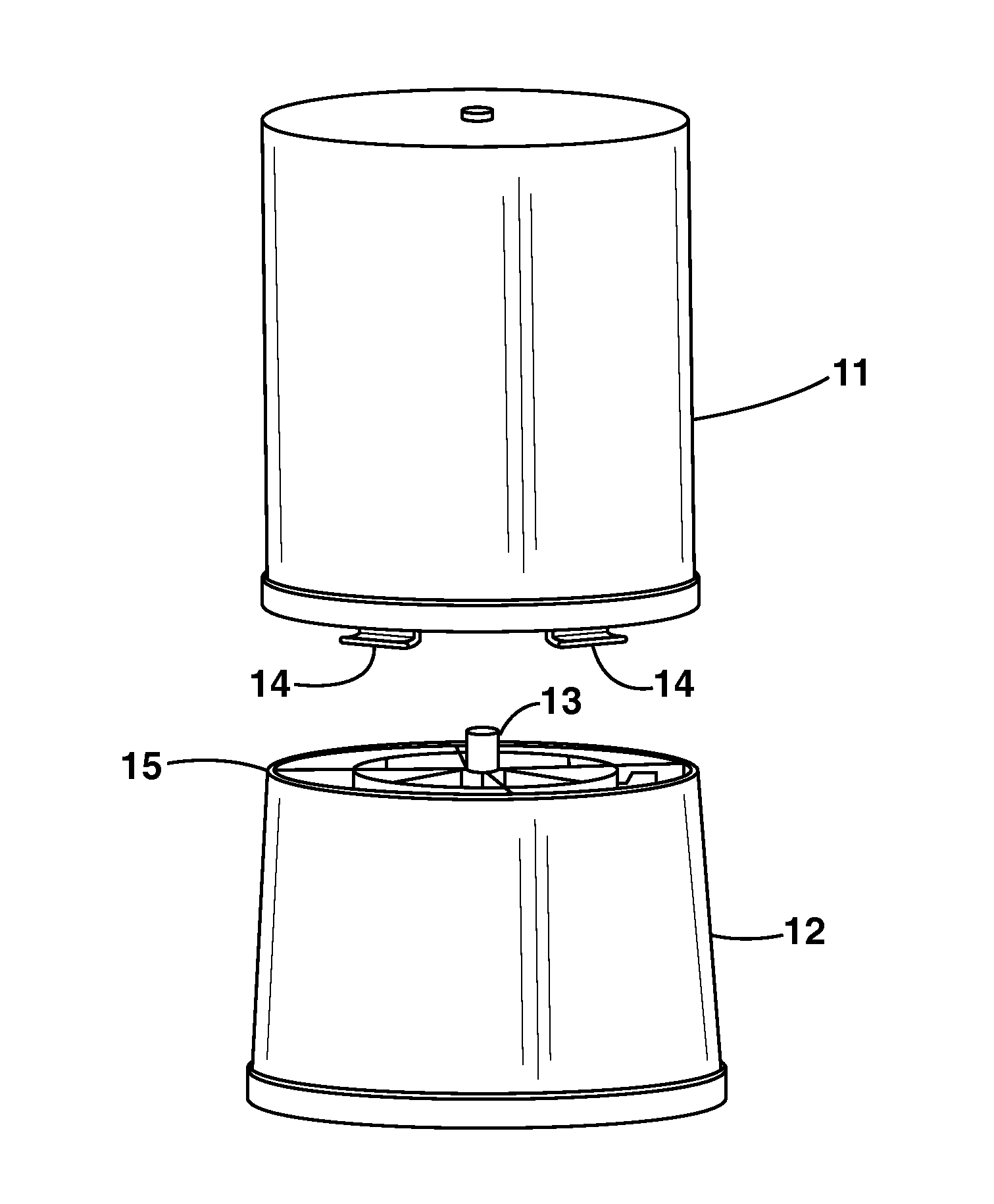 Detachable Module for Recharging Sorbent Materials with Optional ByPass