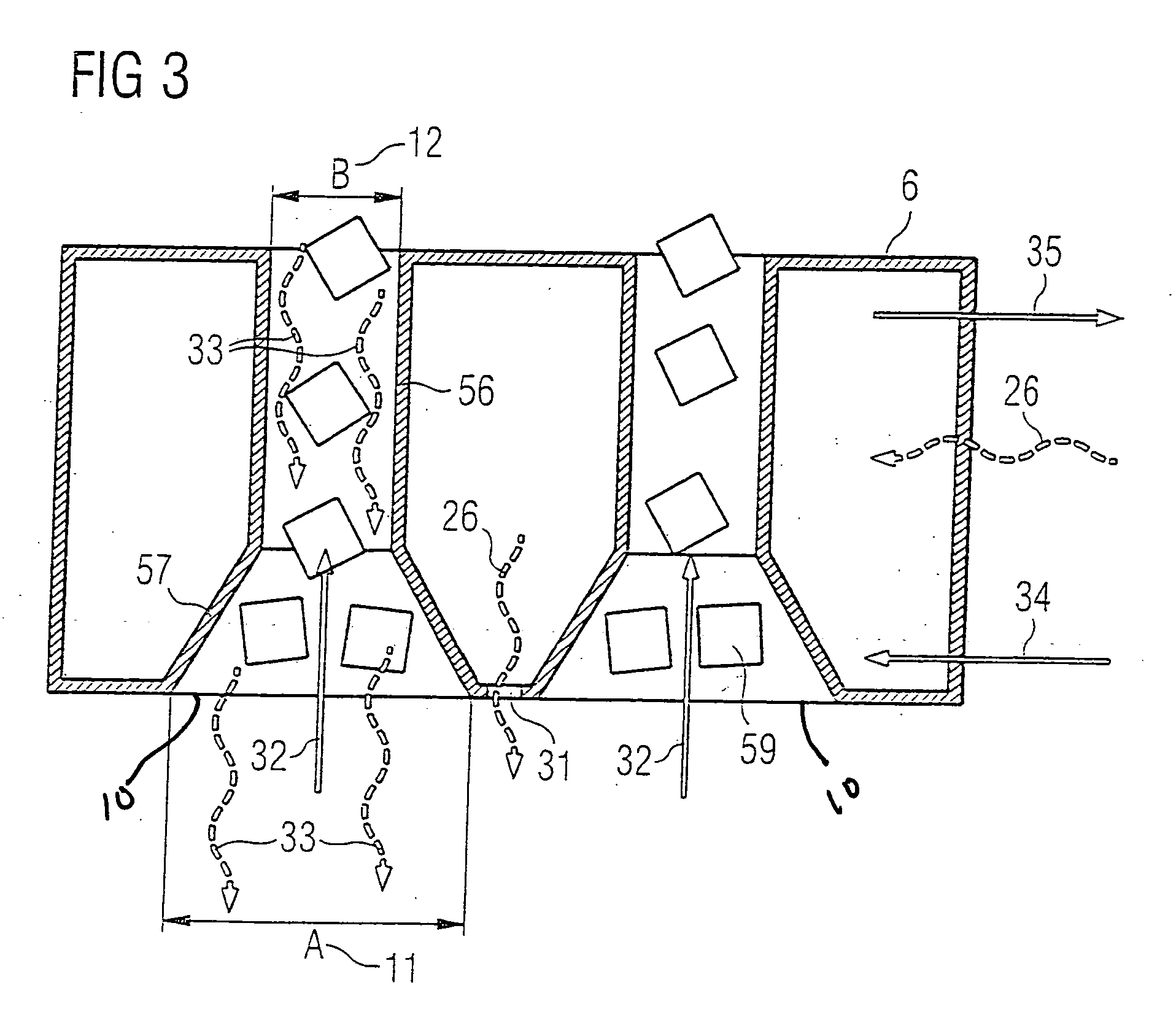 Washing Apparatus, A Method Of Purifying A Wash Material And Use Of The Washing Apparatus