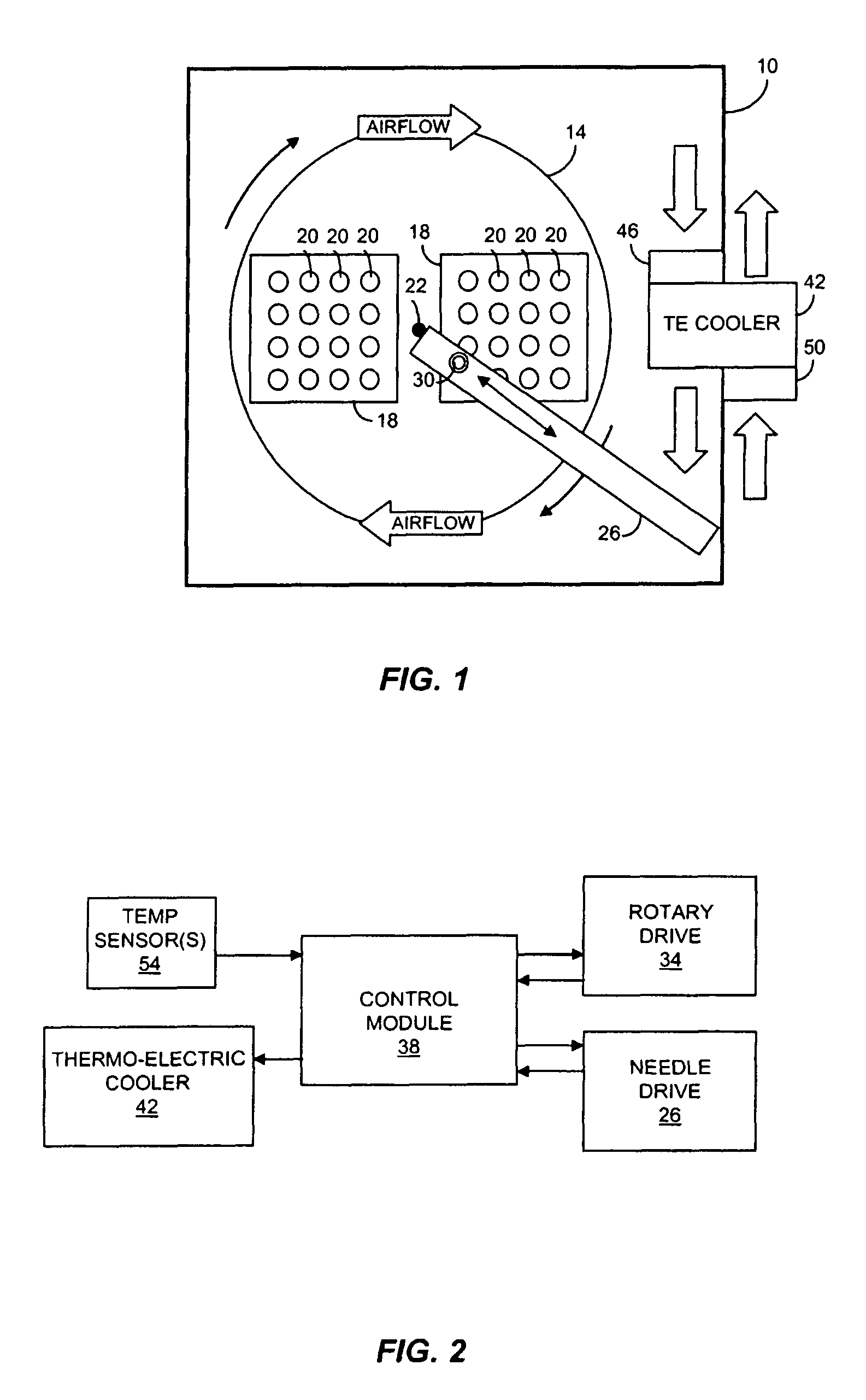 Apparatus for reducing variation in sample temperatures in a liquid chromatography system