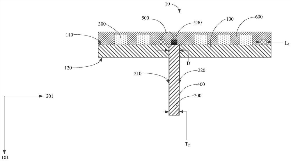 Spliced display screen