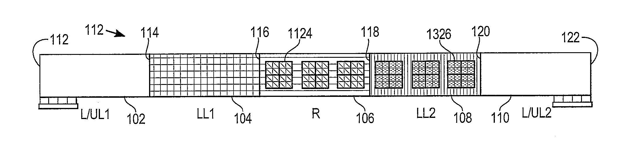 Substrate processing using interleaved load lock transfers