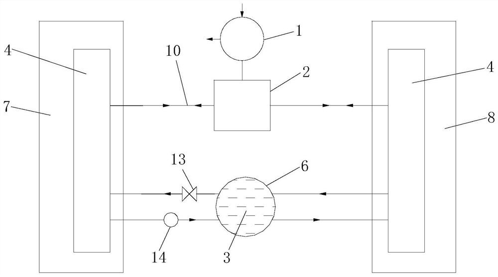 Thermoelectric energy storage power generation device and power generation method thereof