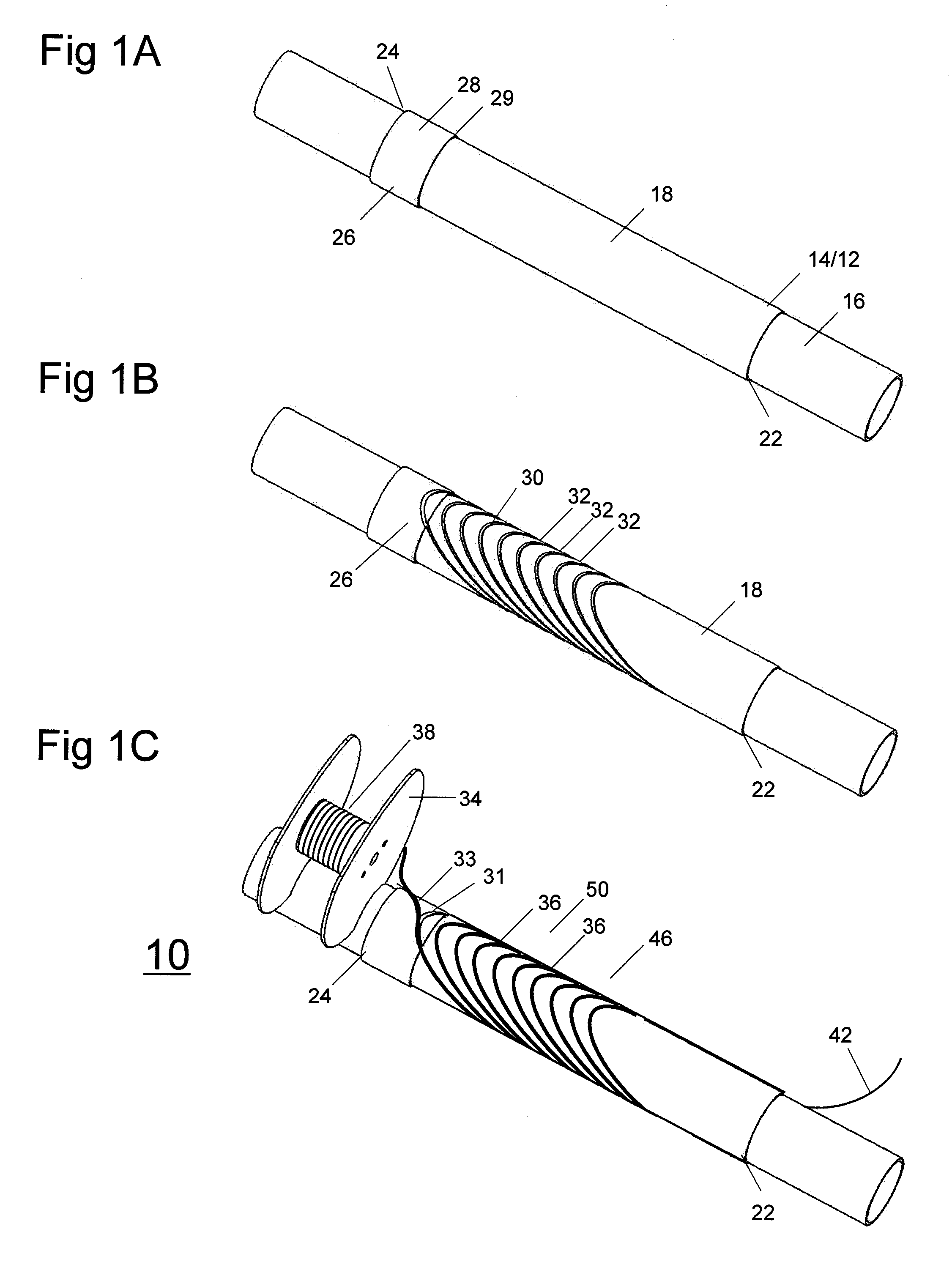 Structure For A Wiring Assembly And Method Suitable For Forming Multiple Coil Rows With Splice Free Conductor