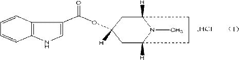 The preparation method of tropisetron hydrochloride