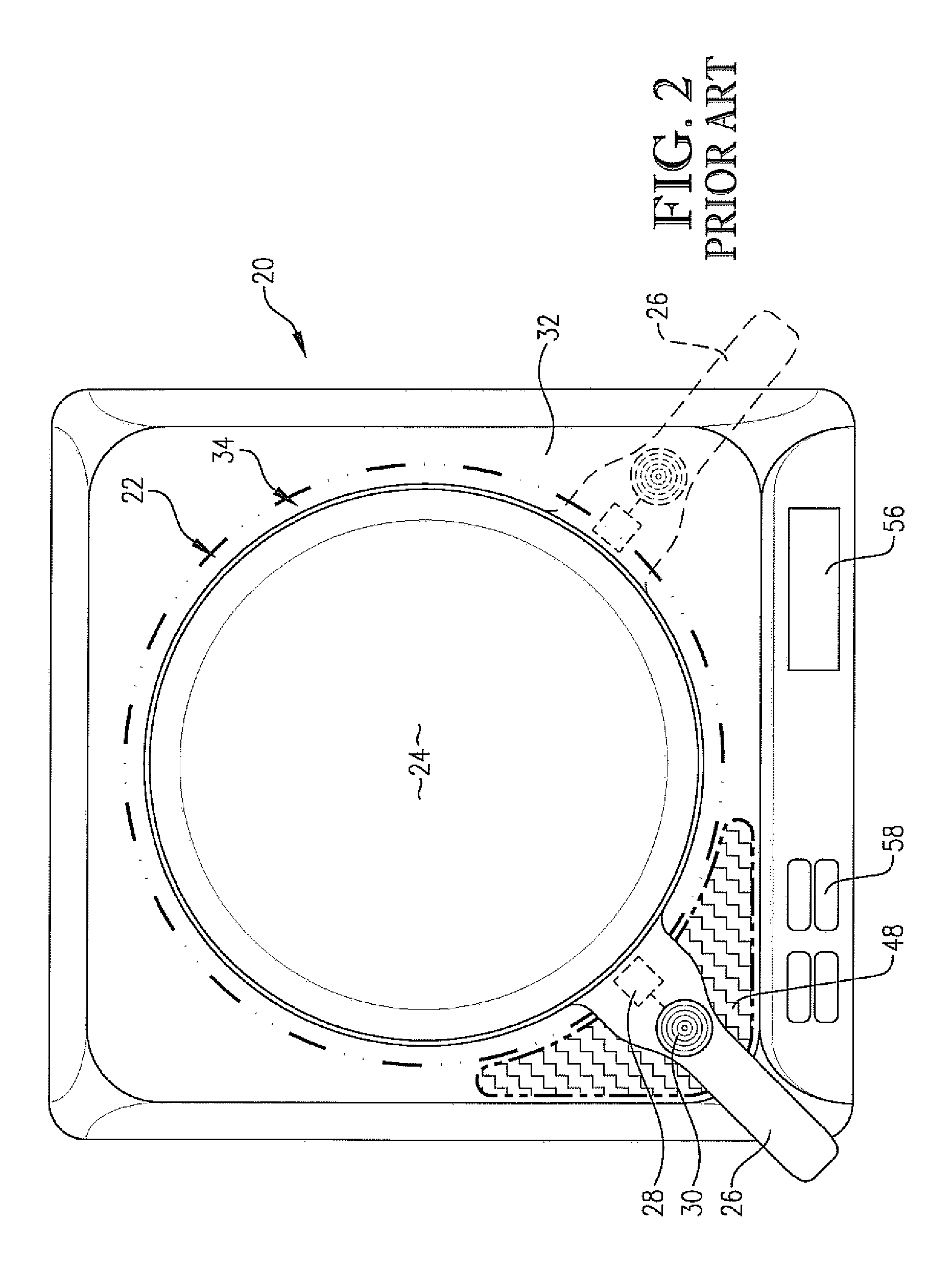 Radio frequency antenna for heating devices
