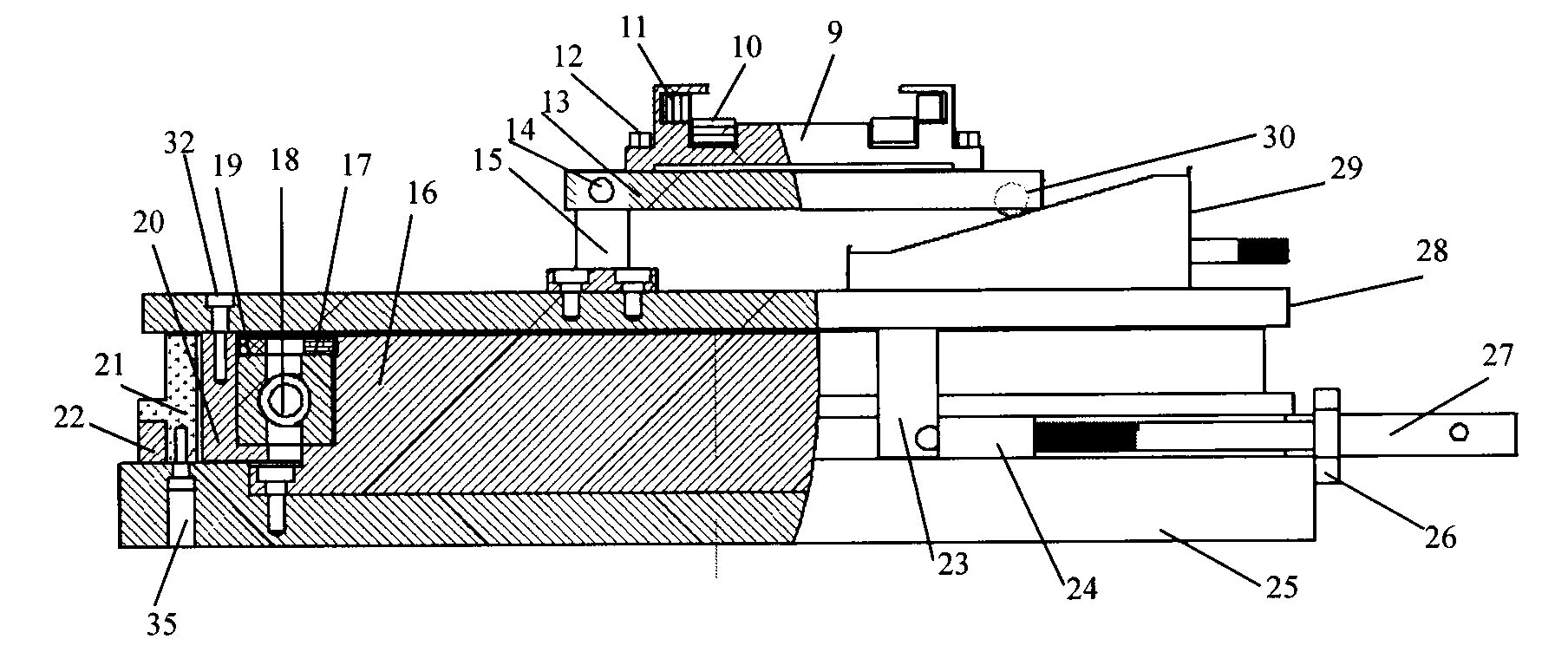 Three-dimensional adjustment measuring platform capable of automatically loading large-diameter optical lens