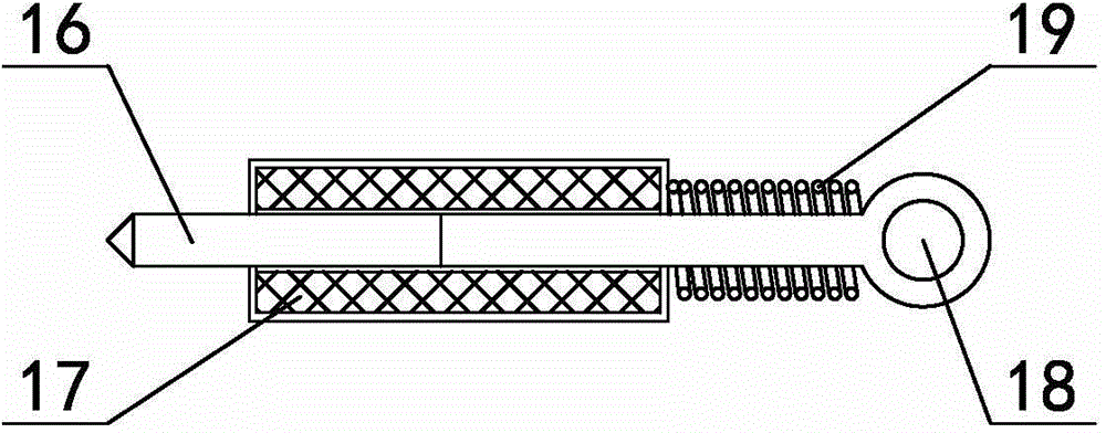 Automatic lifting device and method of cylindrical mast