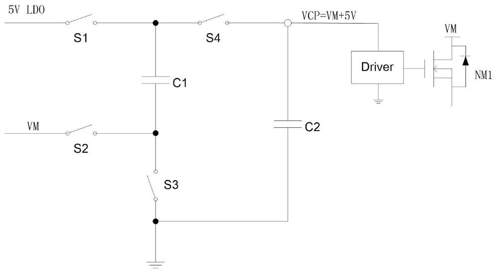 Drive control circuit, control method and charge pump circuit