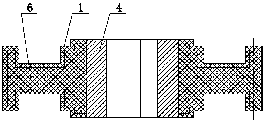 Manufacturing process of a plastic synchronous pulley