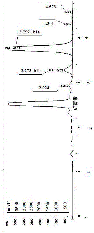 A kind of astaxanthin high-yield bacterial strain and its application