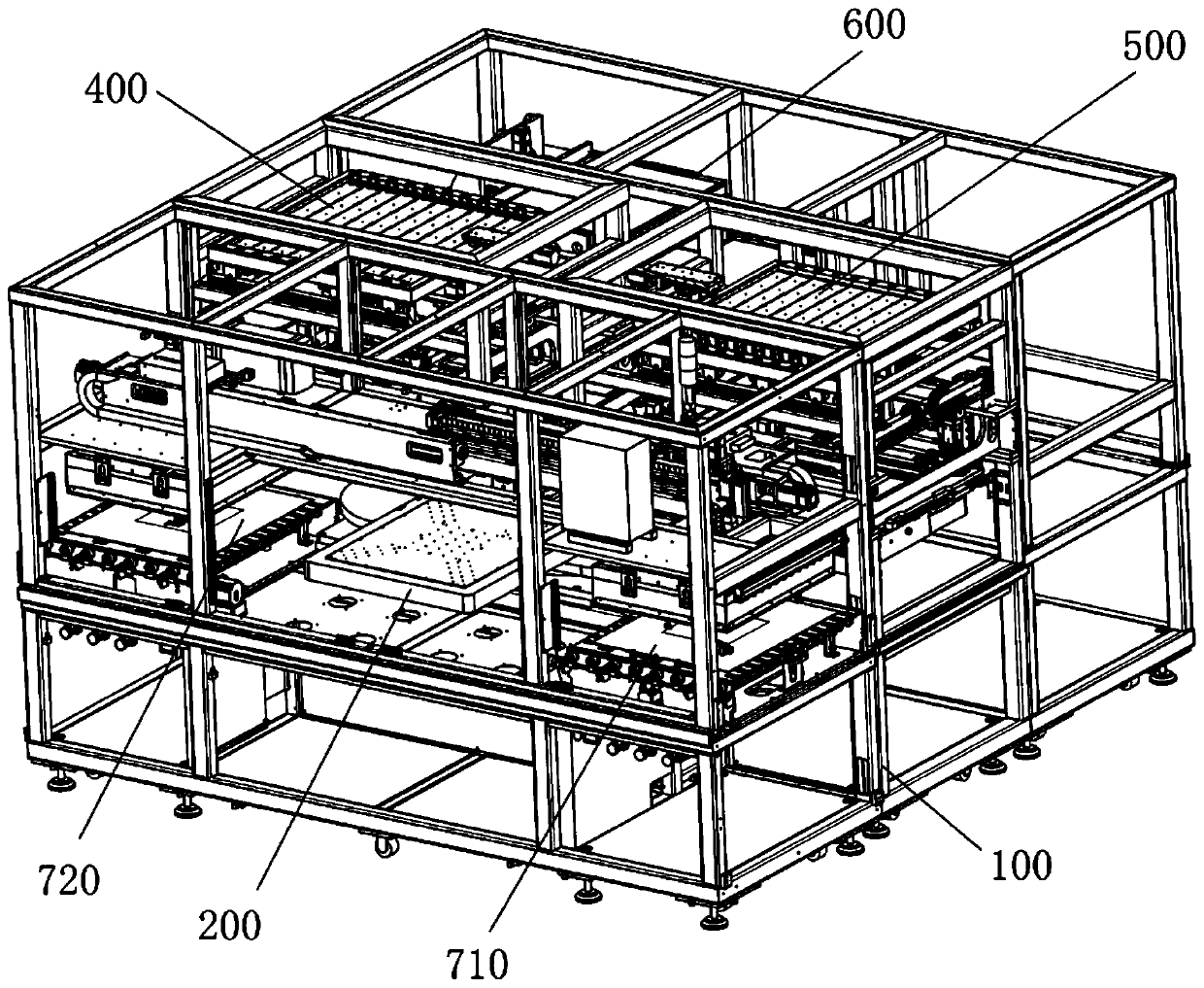 Rotary high-speed automatic alignment exposure equipment