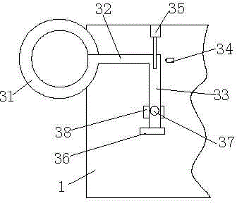 Feeding device for steering gear pressing and grinding equipment