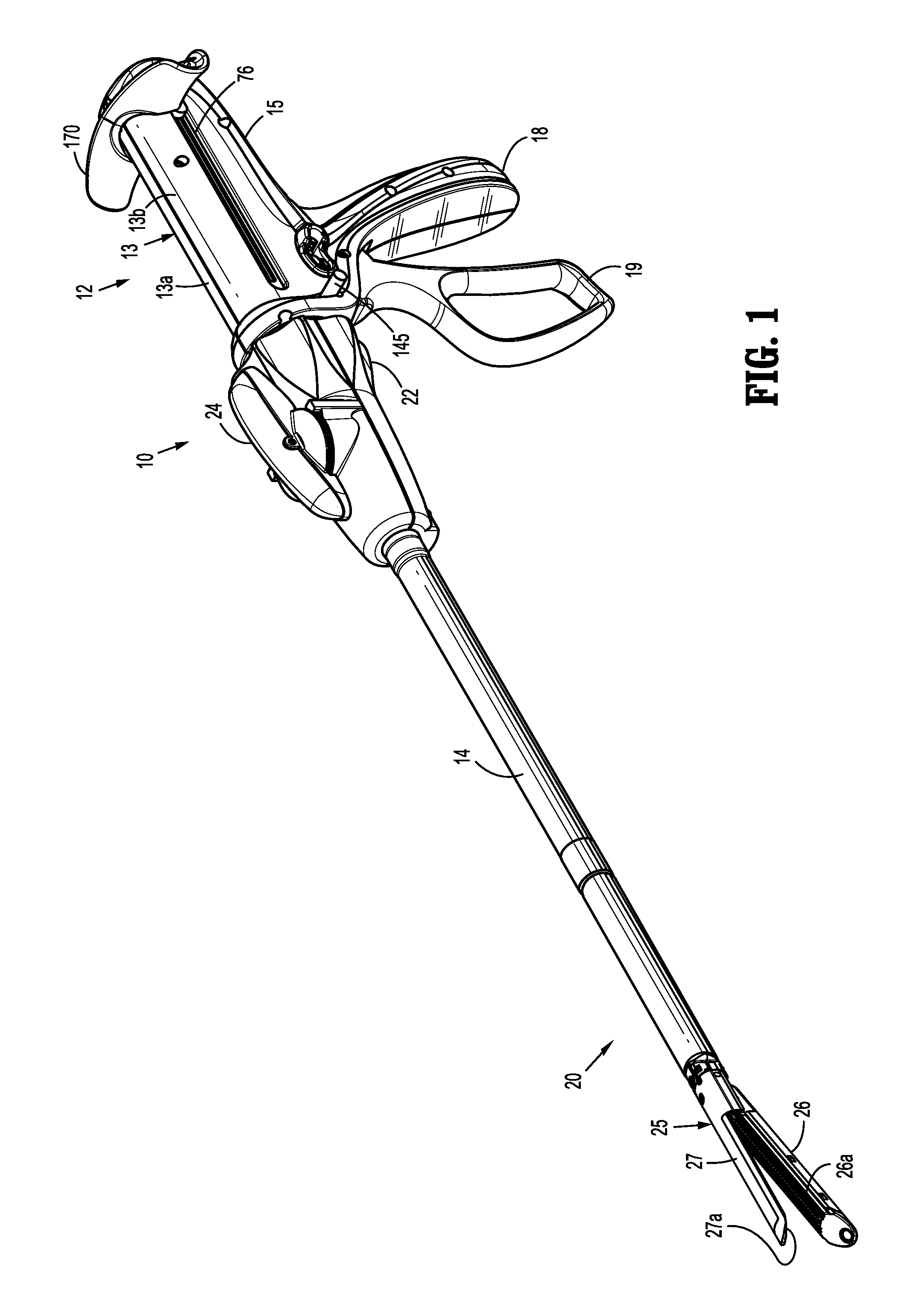 Stapling device with grasping jaw mechanism