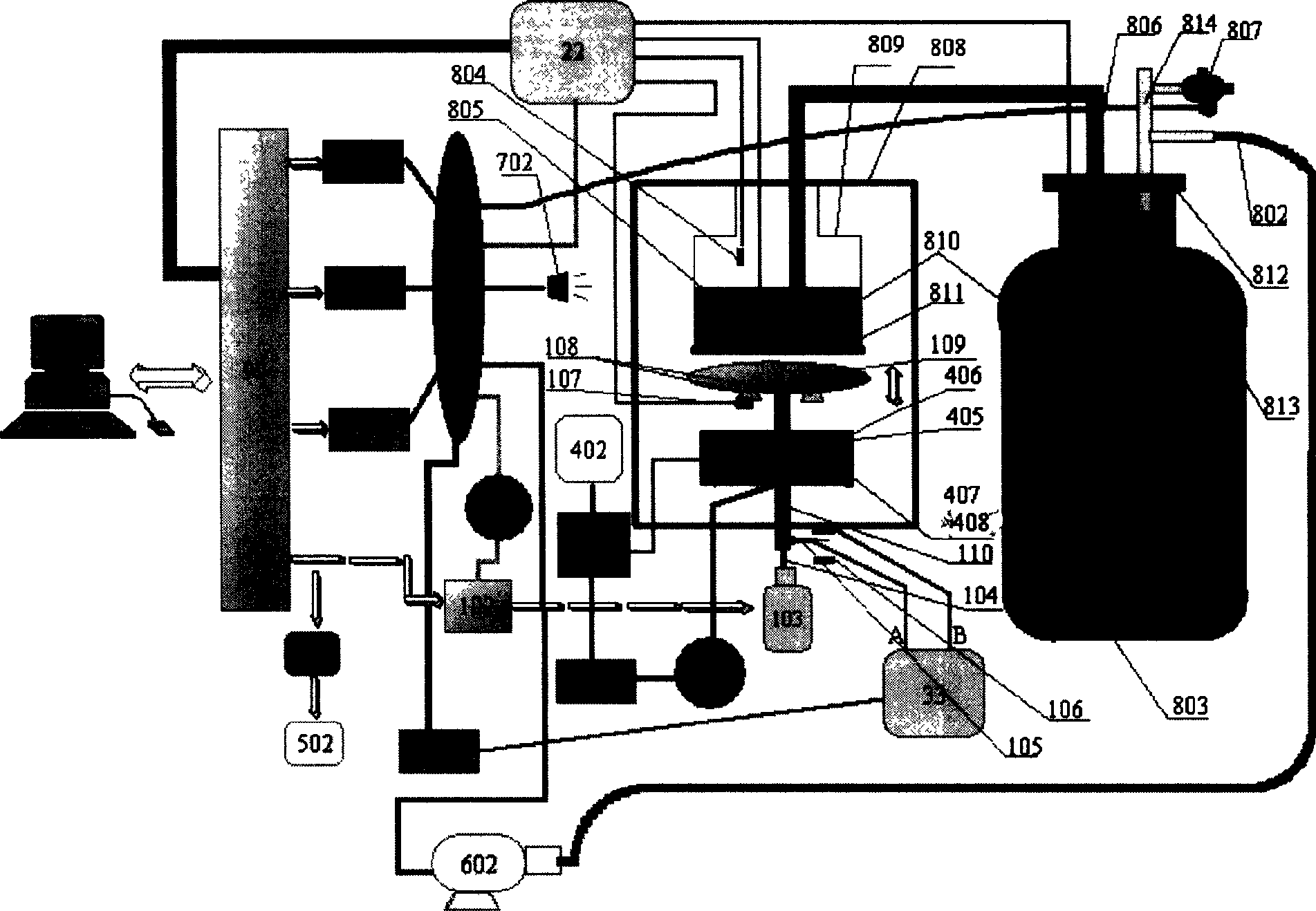 High and low temperature recycle unit with wide temperature range