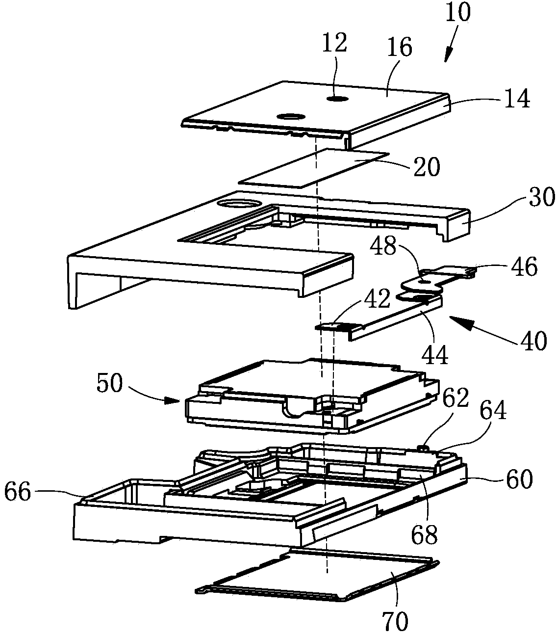 Loudspeaker module and assembly method thereof