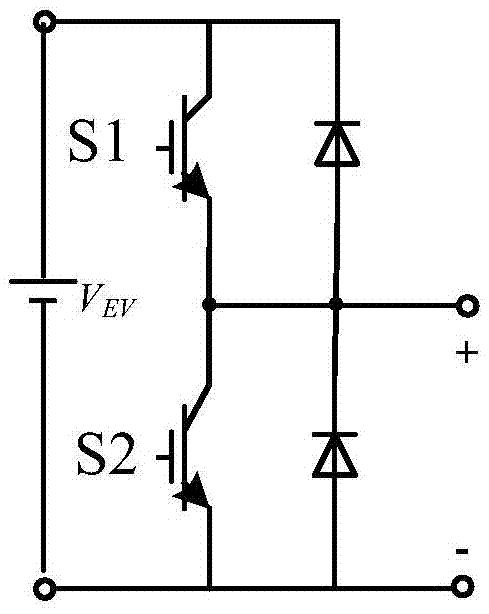 Large-scale electric vehicle trunking system based on MMC and control method thereof