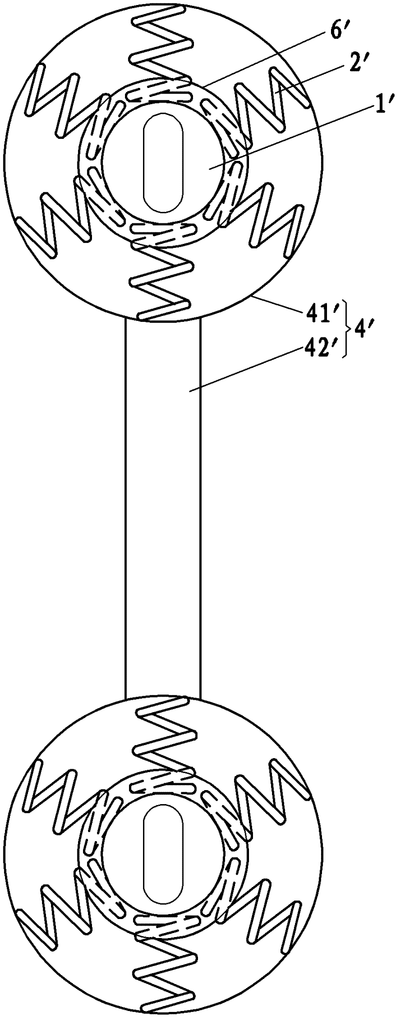 Improved reaction rod with joint assembly