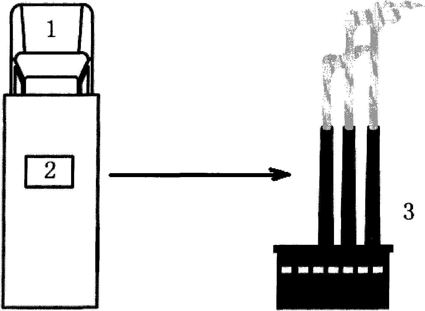 Two-dimensional imaging measurement system for vehicular pollution source smoke plume emission