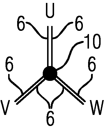 Superconducting machine and method for the operation thereof