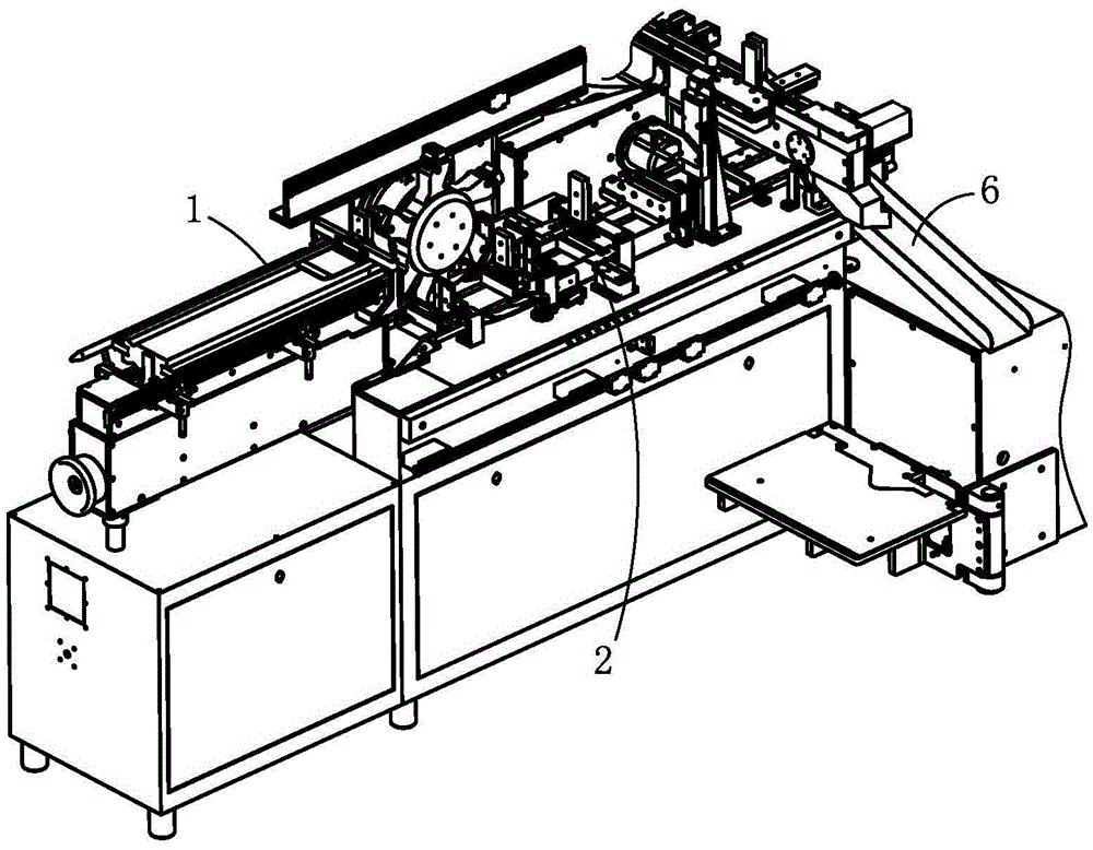 A process controllable candy inner box forming device