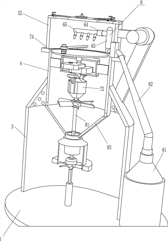 An isolated computer main circuit board dust cleaning machine