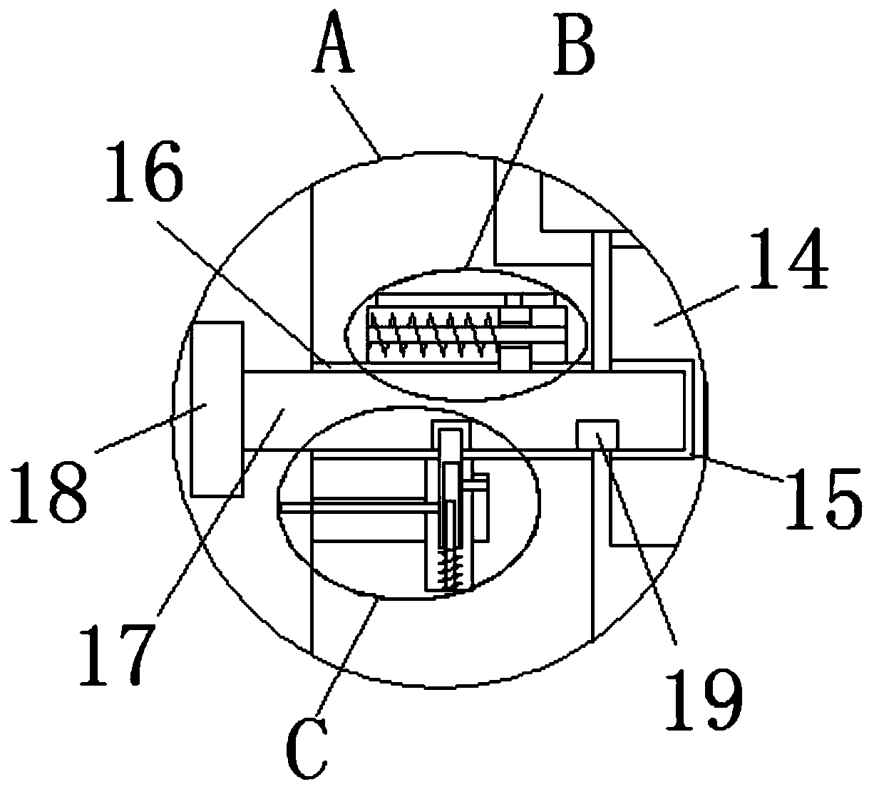 Building construction supporting device