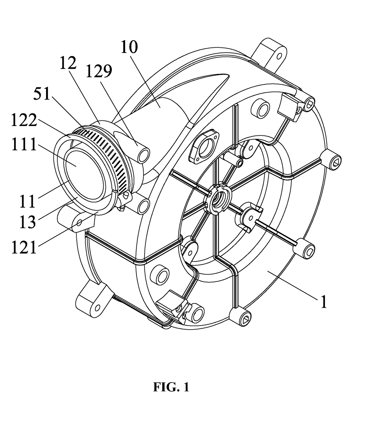 Induced draft fan and gas furnace comprising the same