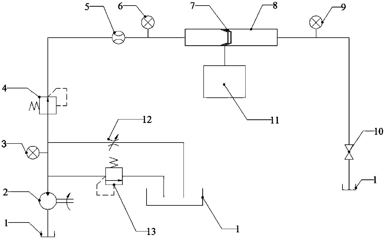 Pipeline cavitation cleaning effect detection system