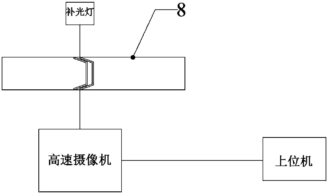 Pipeline cavitation cleaning effect detection system