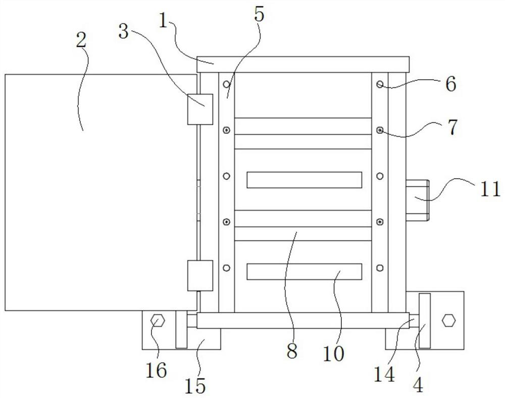 Angle-adjustable assembly type cabinet