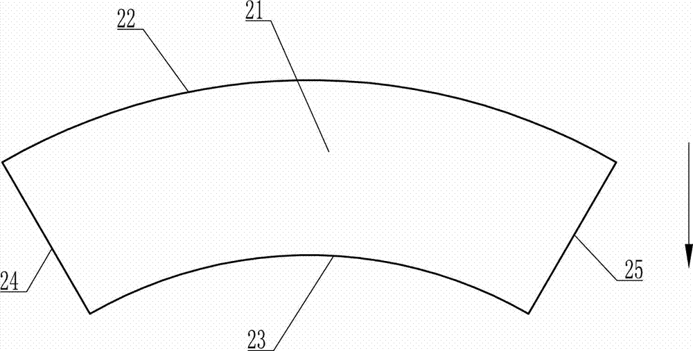 Magnetic material powder forming device and method