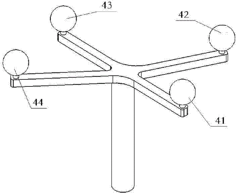 Ultrasonic ranging and optical positioning coupled noninvasive real-time tracker