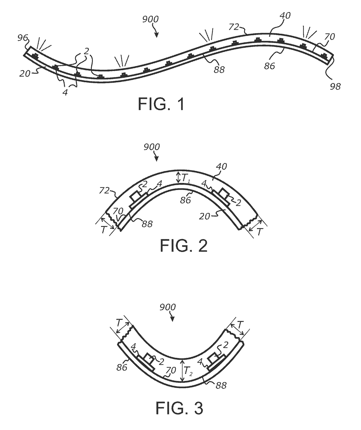 Flexible solid-state illumination devices