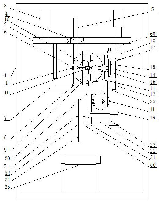 A grinding device for artificial intelligence computer main case