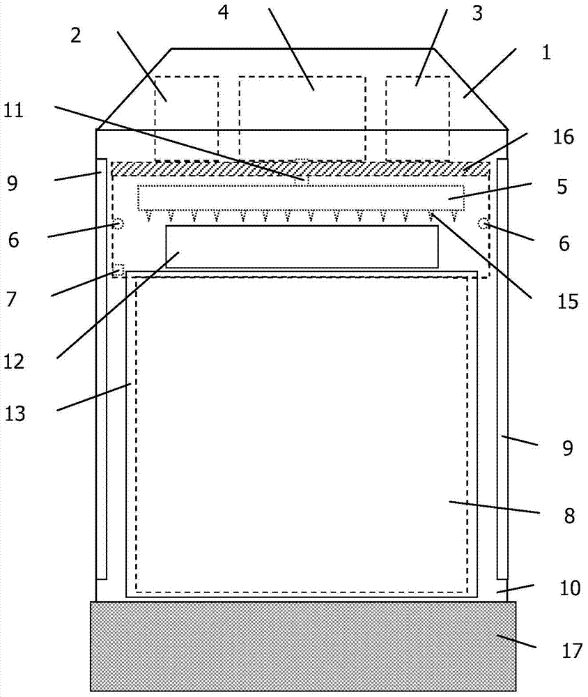 A kind of multi-functional thin-film photovoltaic battery advertising dustbin