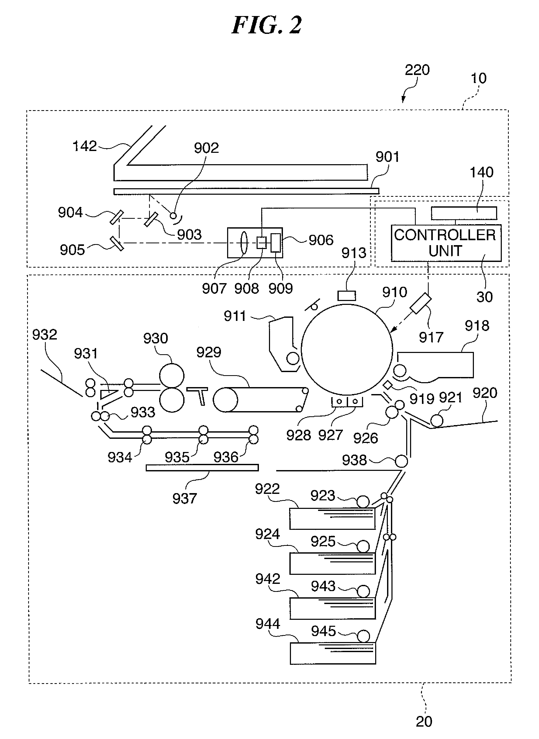 Image forming apparatus and control method therefor, as well as program for implementing the control method