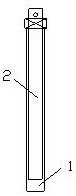 Construction method of replacement type internally-inserted profile steel fender post based on MJS construction method