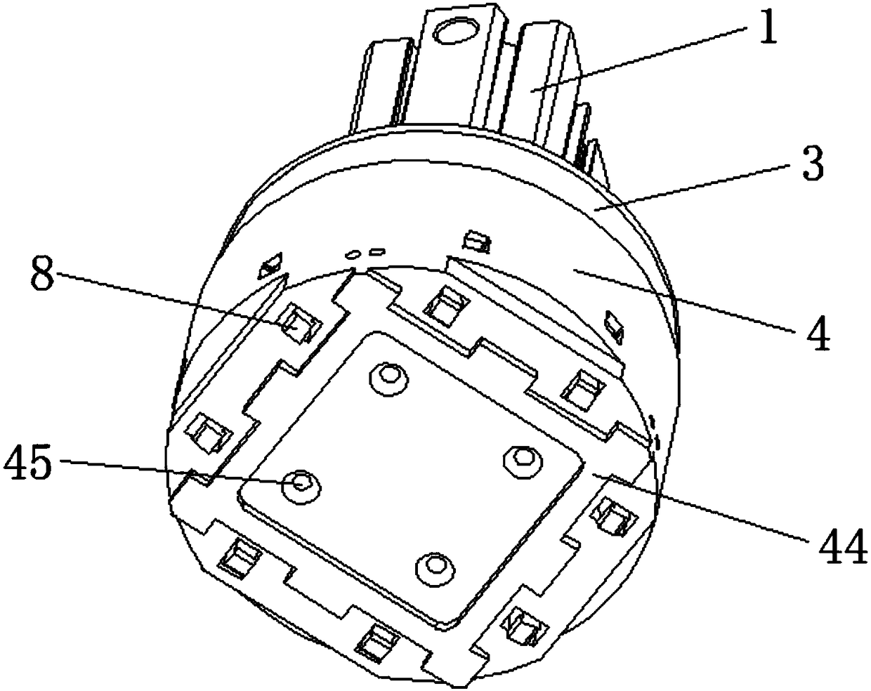 Magnet gripping device