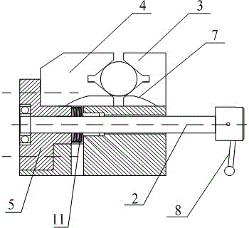 Rod-shaped workpiece holder